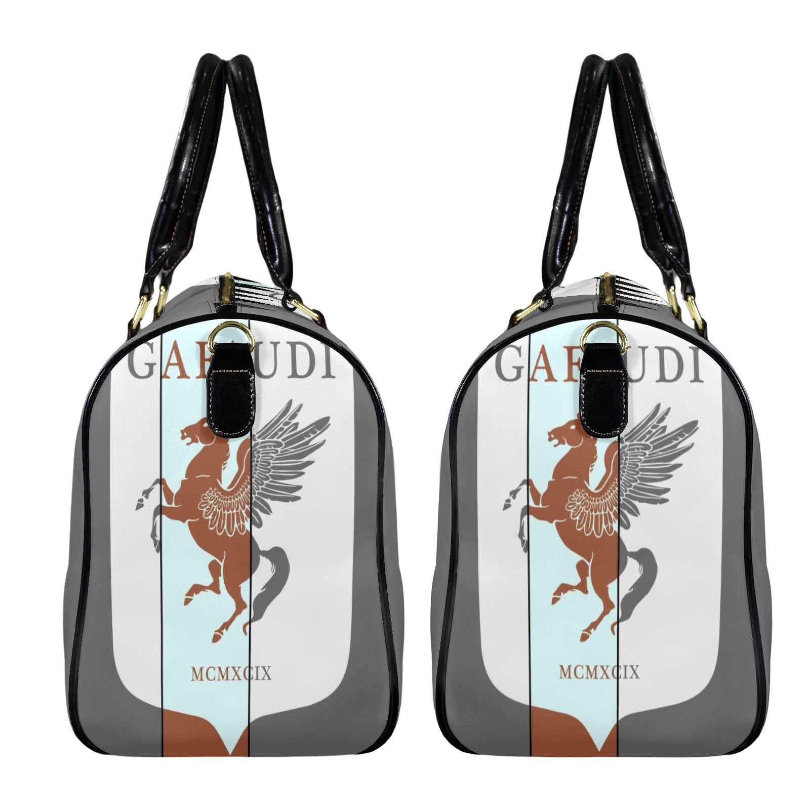 GAFAUDI Leather Travel Bag-Small
