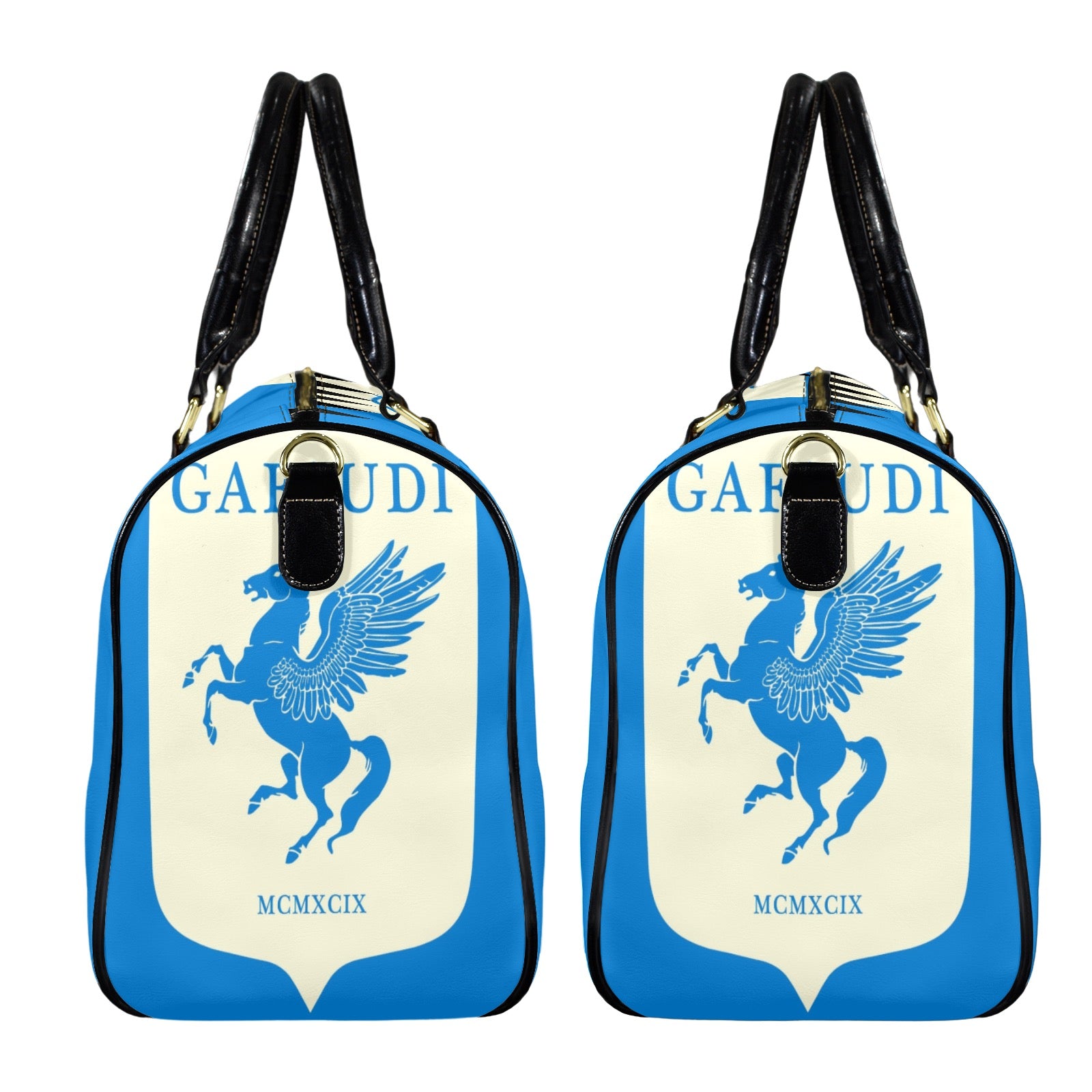 GAFAUDI Leather Travel Bag-Small
