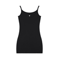 GAFAUDI Women's Solid Tight Sleeveless Dress