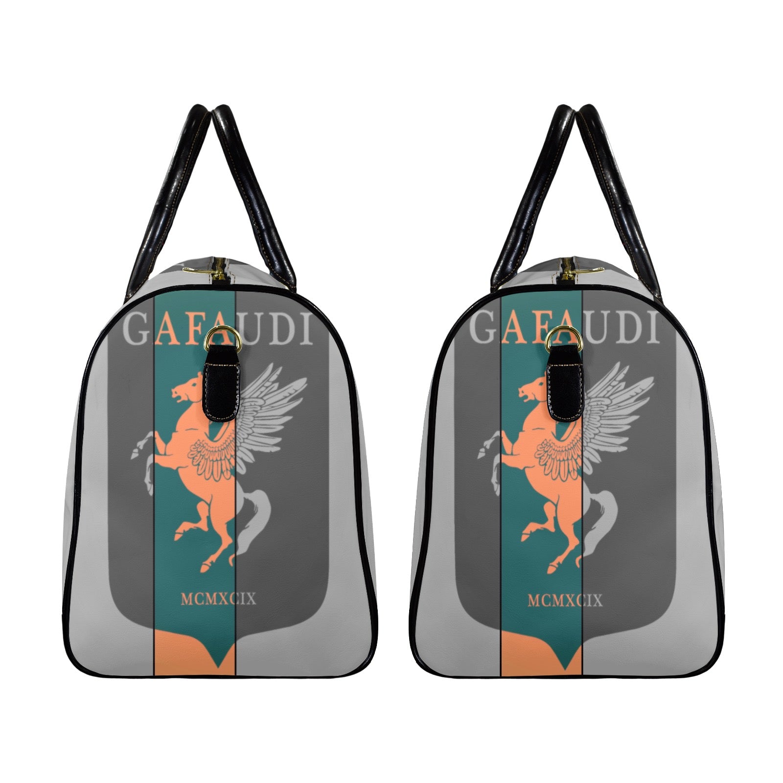 GAFAUDI Leather Travel Bag-Large