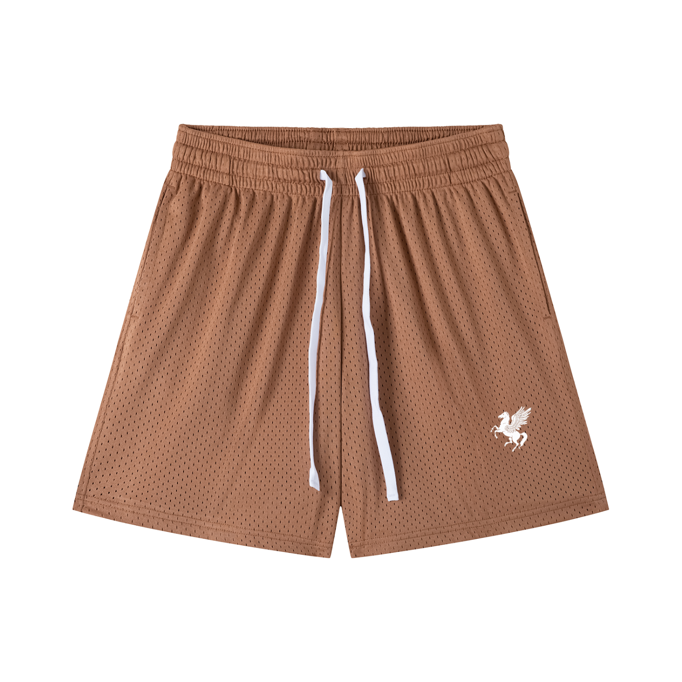 GAFAUDI Mesh Drawstring Shorts