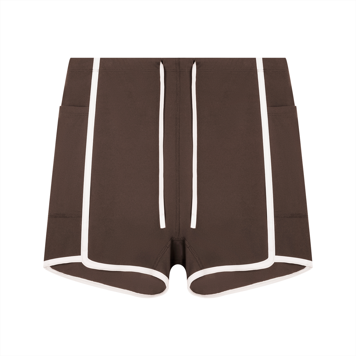 GAFAUDI Women's High Rise Color Block Yoga Shorts