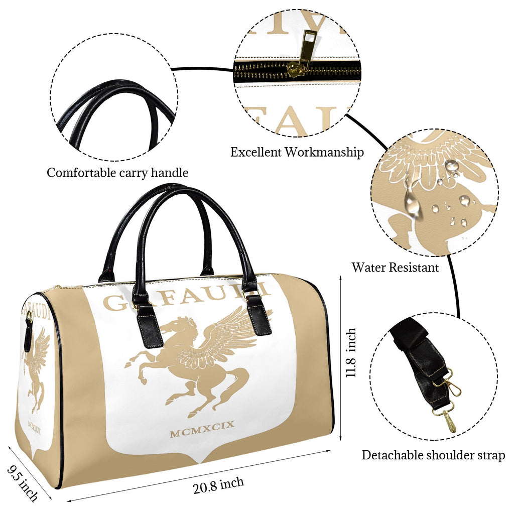 GAFAUDI Leather Travel Bag-Large