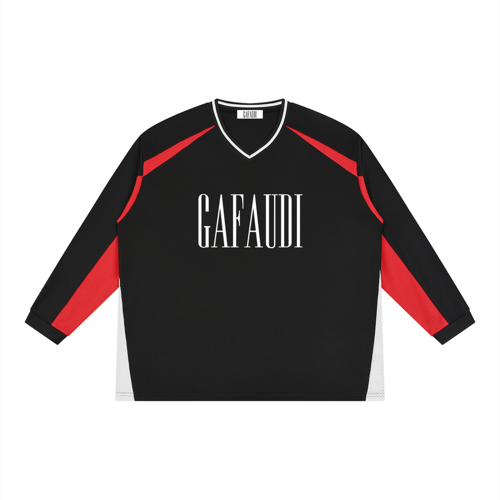 GAFAUDI Unisex Color Block Long Sleeve Jersey