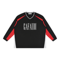 GAFAUDI Unisex Color Block Long Sleeve Jersey
