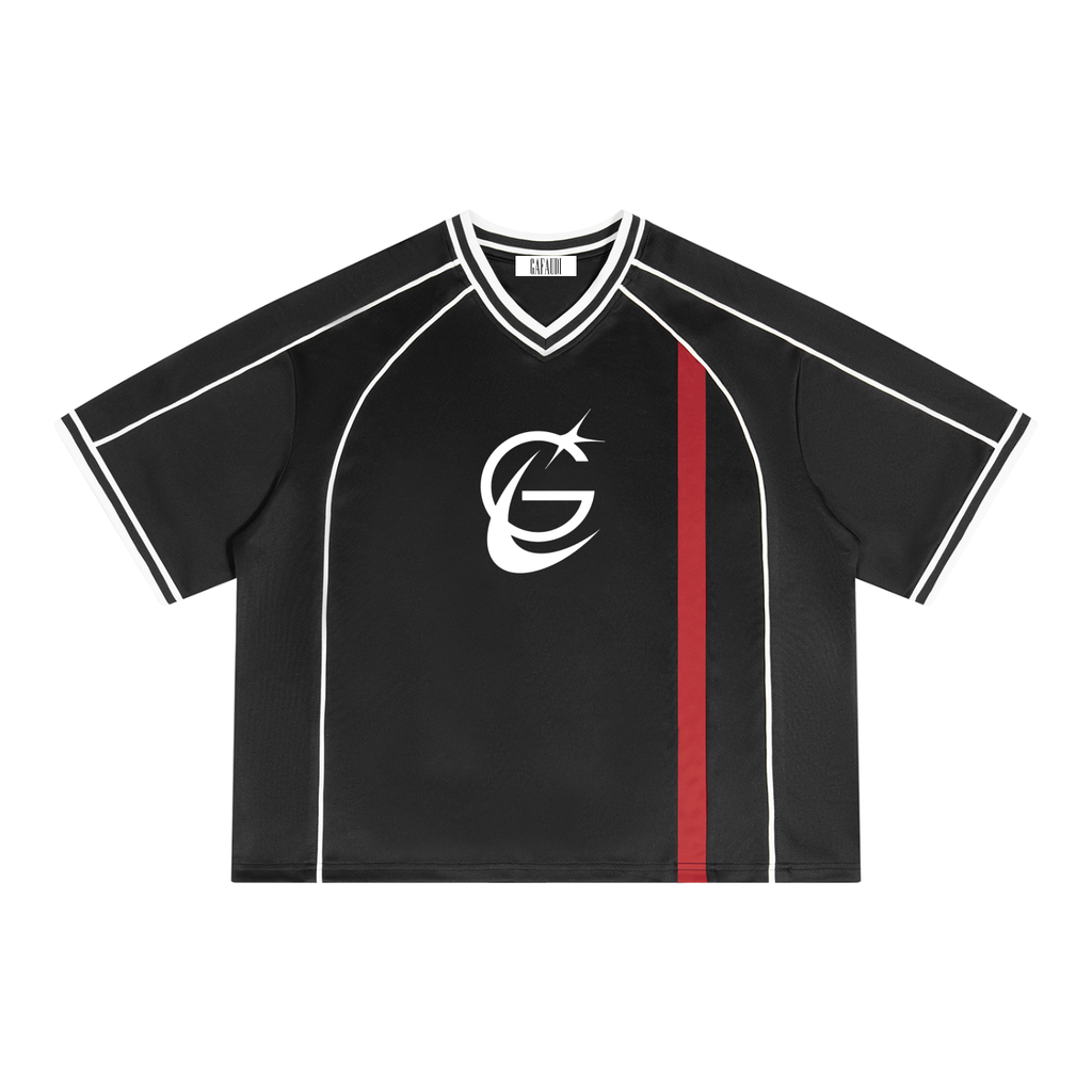 GAFAUDI "Stella Nova" Boxy V-Neck Soccer Jersey