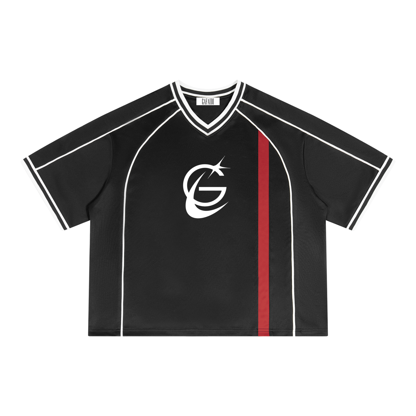 GAFAUDI "Stella Nova" Boxy V-Neck Soccer Jersey