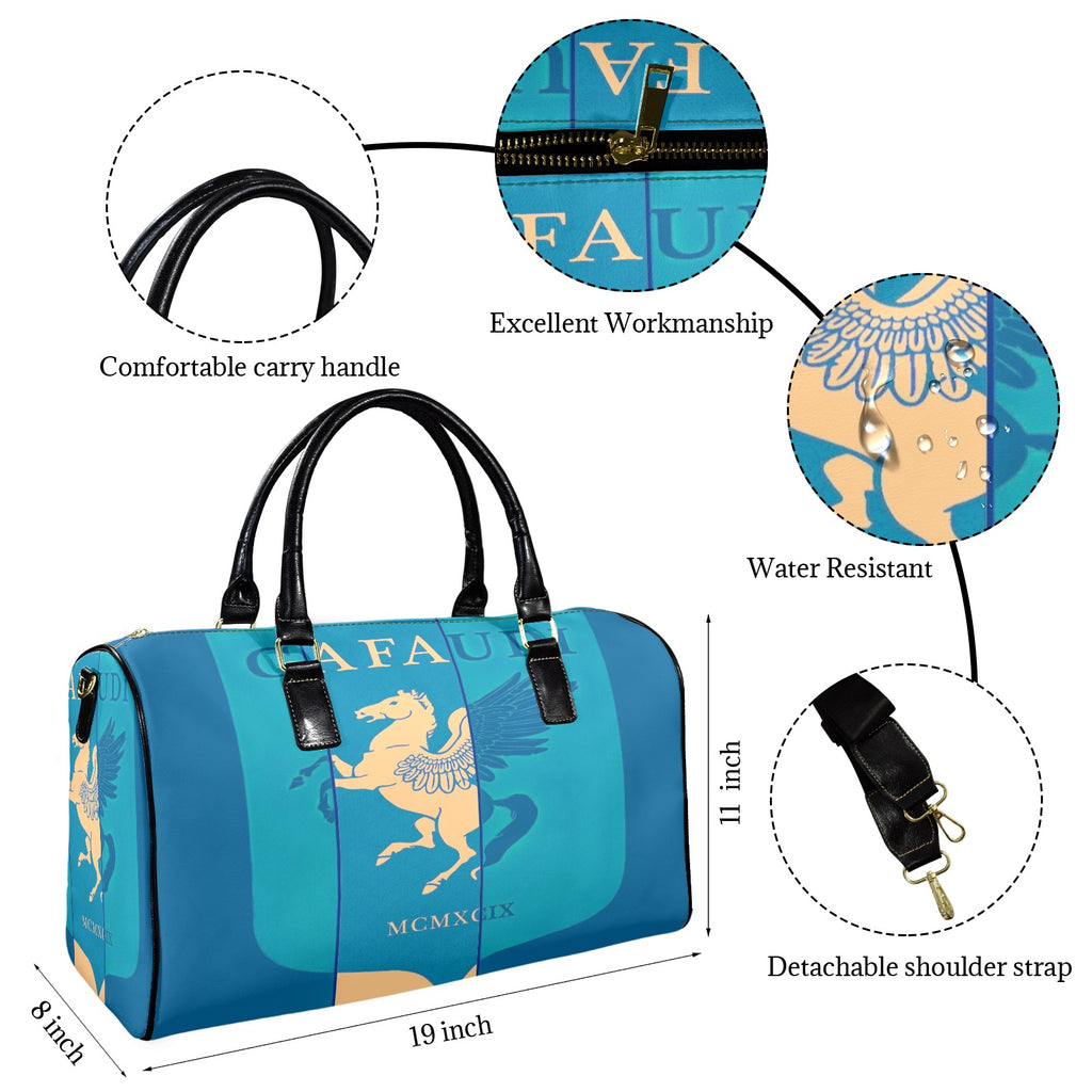 GAFAUDI Leather Travel Bag-Small