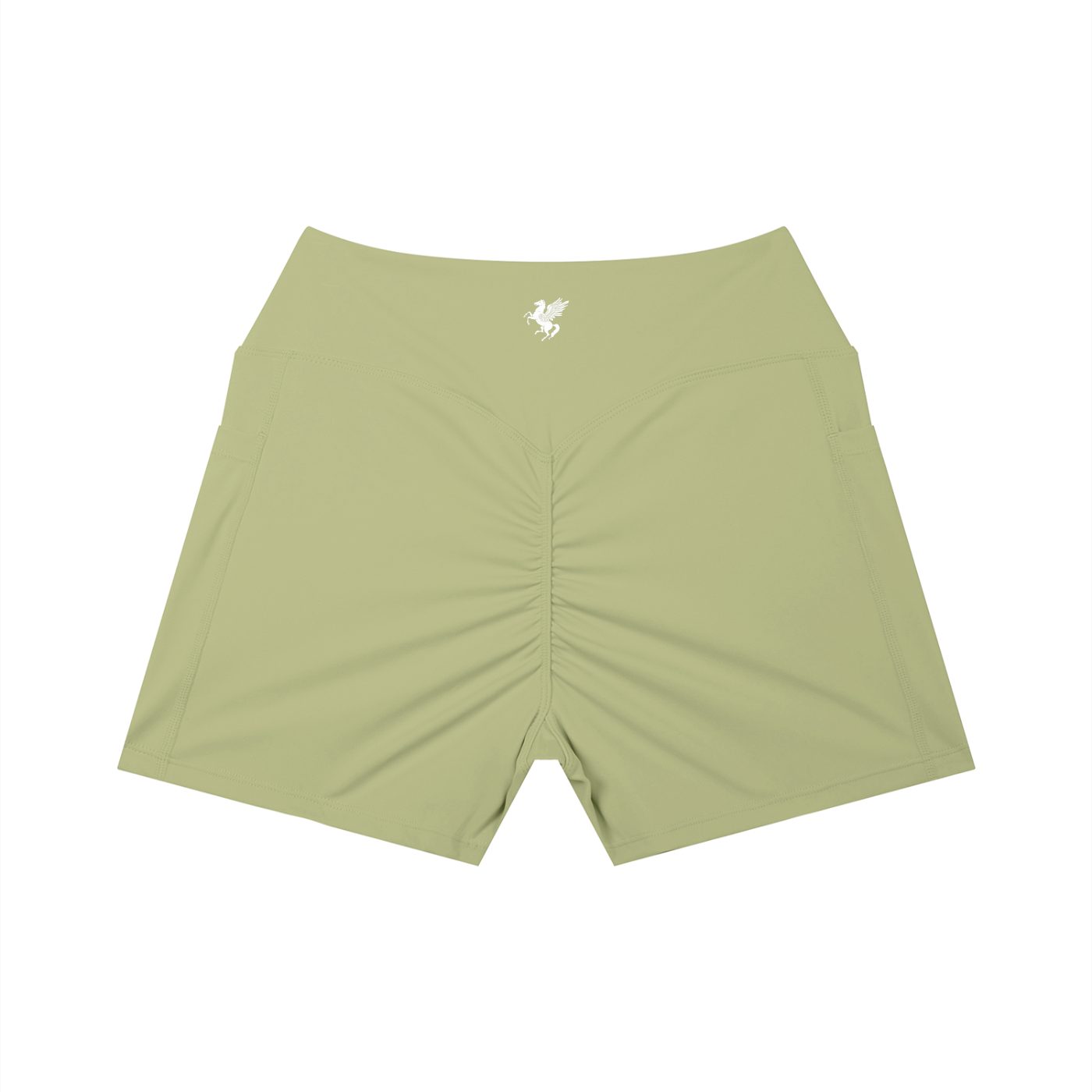 GAFAUDI Women’s High Rise Pocket Yoga Shorts