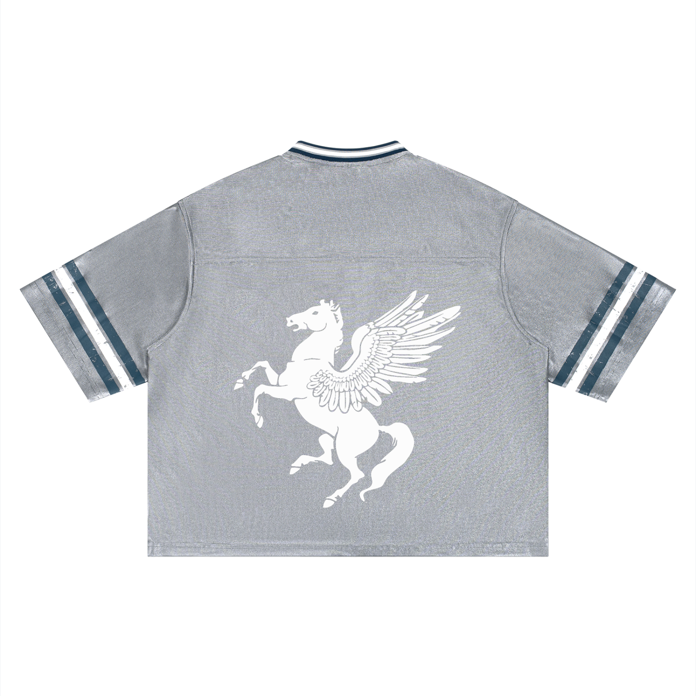 GAFAUDI Unisex Boxy Striped Soccer Jersey