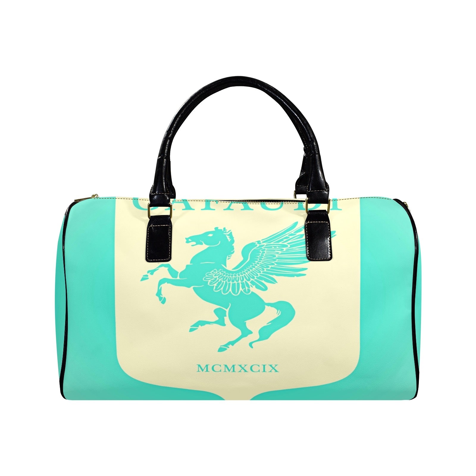 GAFAUDI Leather Travel Bag-Small
