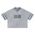 GAFAUDI Unisex Boxy Striped Soccer Jersey