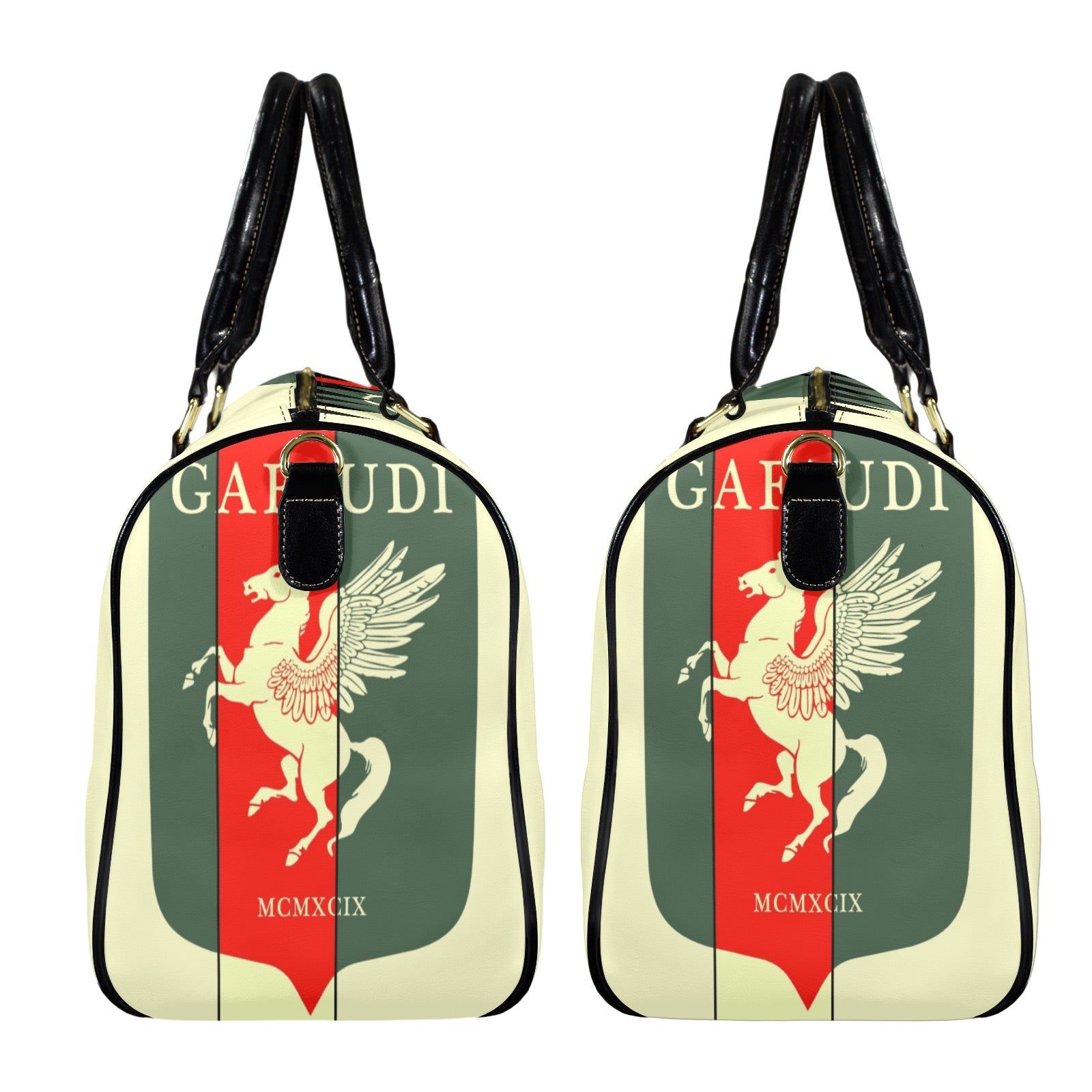 GAFAUDI Leather Travel Bag-Small