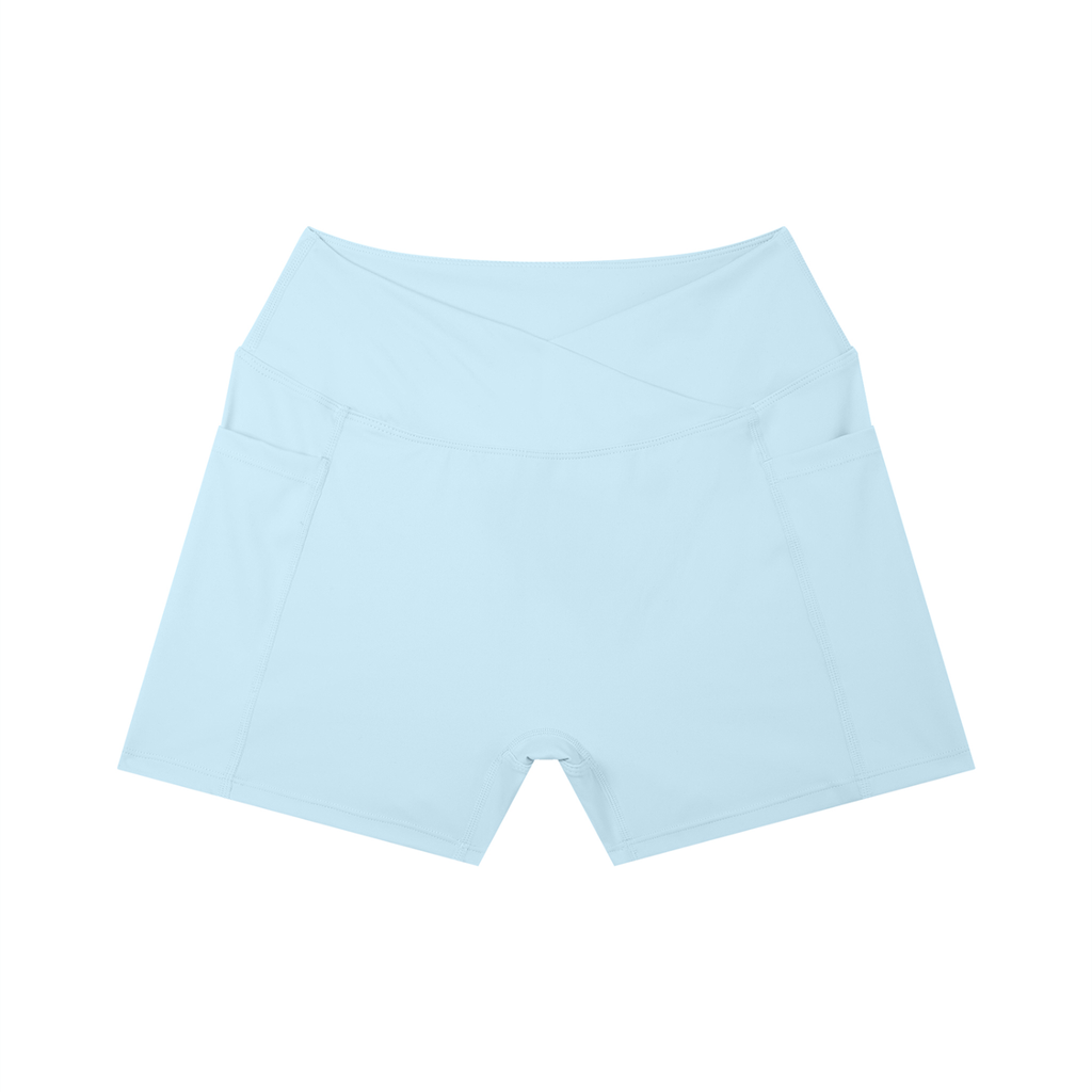 GAFAUDI Women’s High Rise Pocket Yoga Shorts
