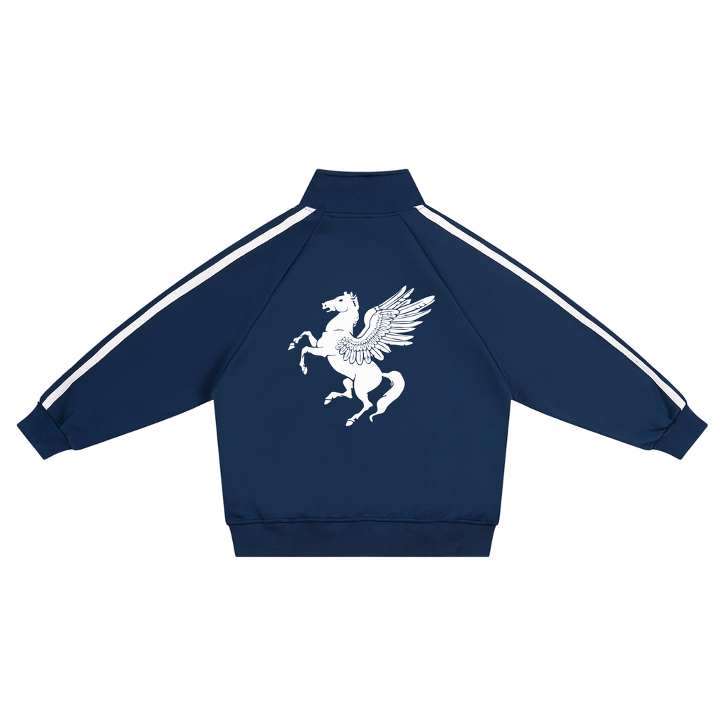 GAFAUDI Kids’ Contrast Tape Coach Jacket