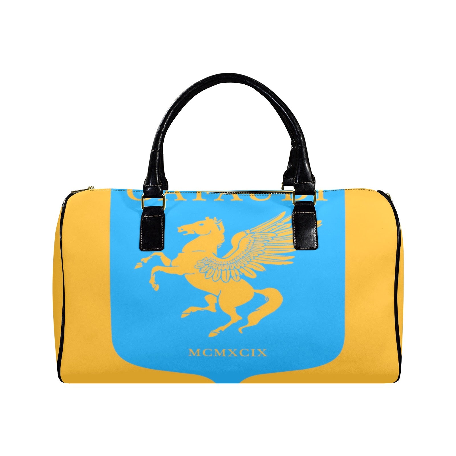 GAFAUDI Leather Travel Bag-Small