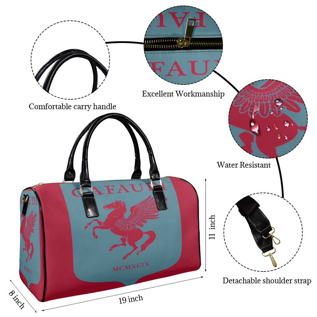 GAFAUDI Leather Travel Bag-Small