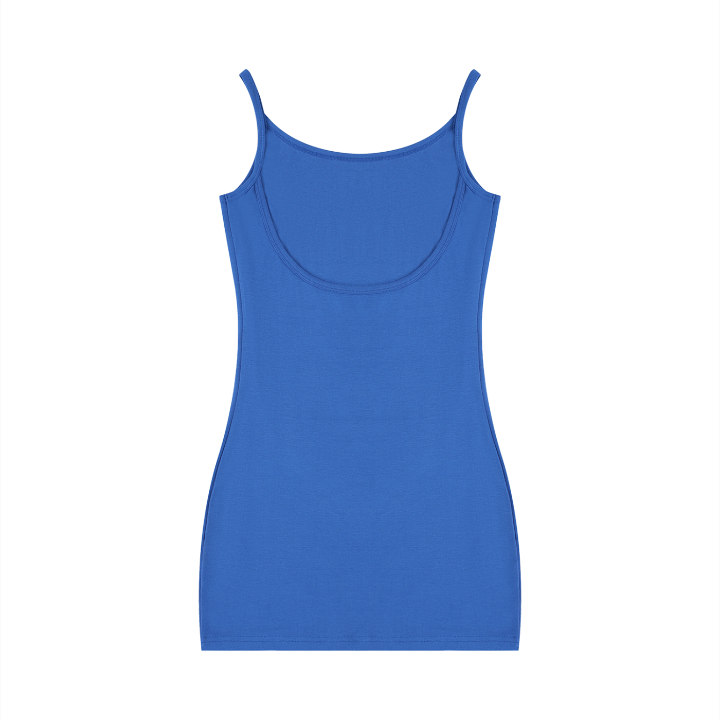 GAFAUDI Women's Solid Tight Sleeveless Dress