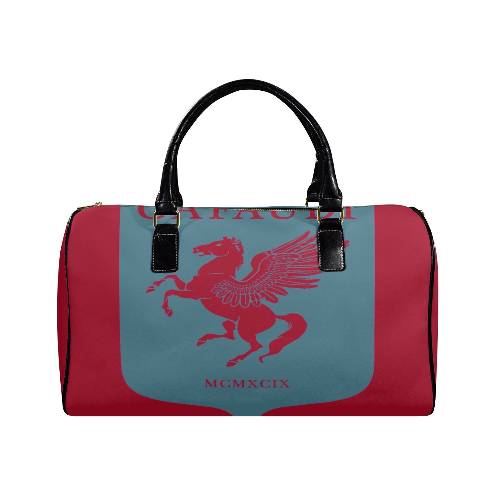 GAFAUDI Leather Travel Bag-Small
