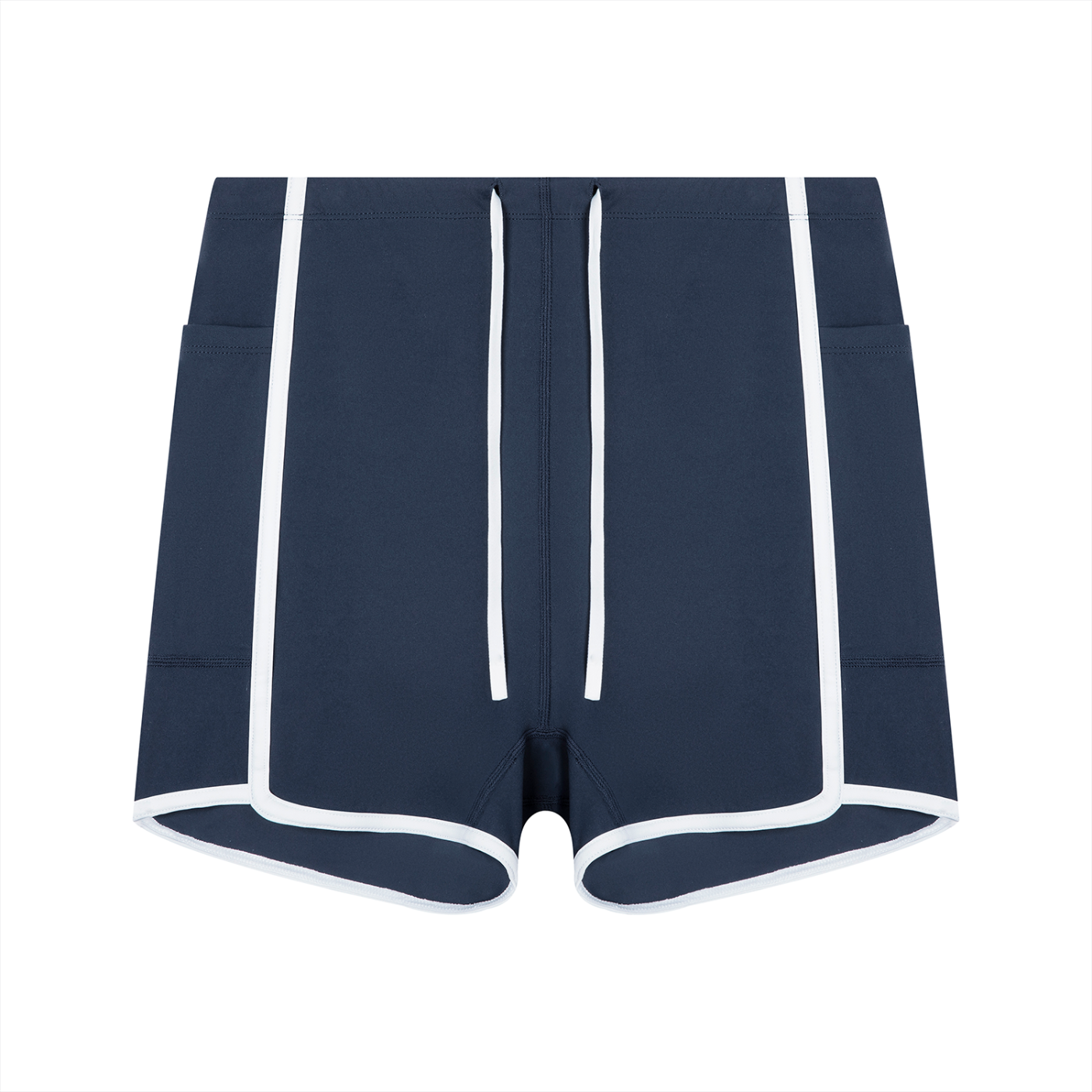 GAFAUDI Women's High Rise Color Block Yoga Shorts