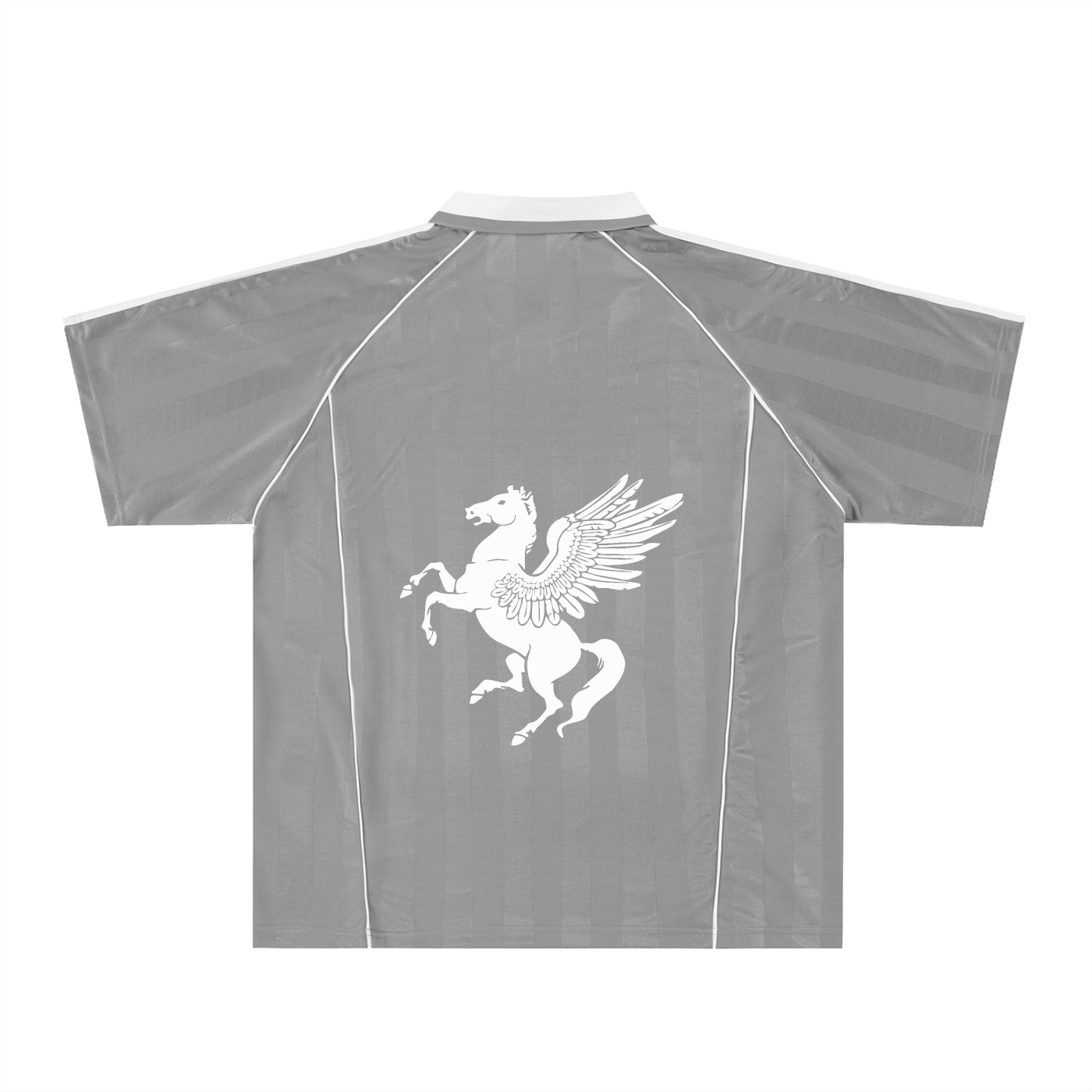GAFAUDI Shadow Stripe Collared Soccer Jersey