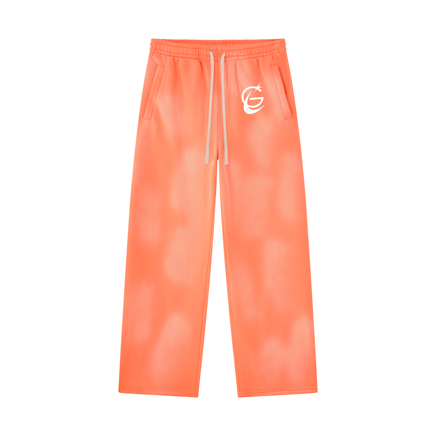 Unisex Sunfade Wide Leg Fleece Sweatpants