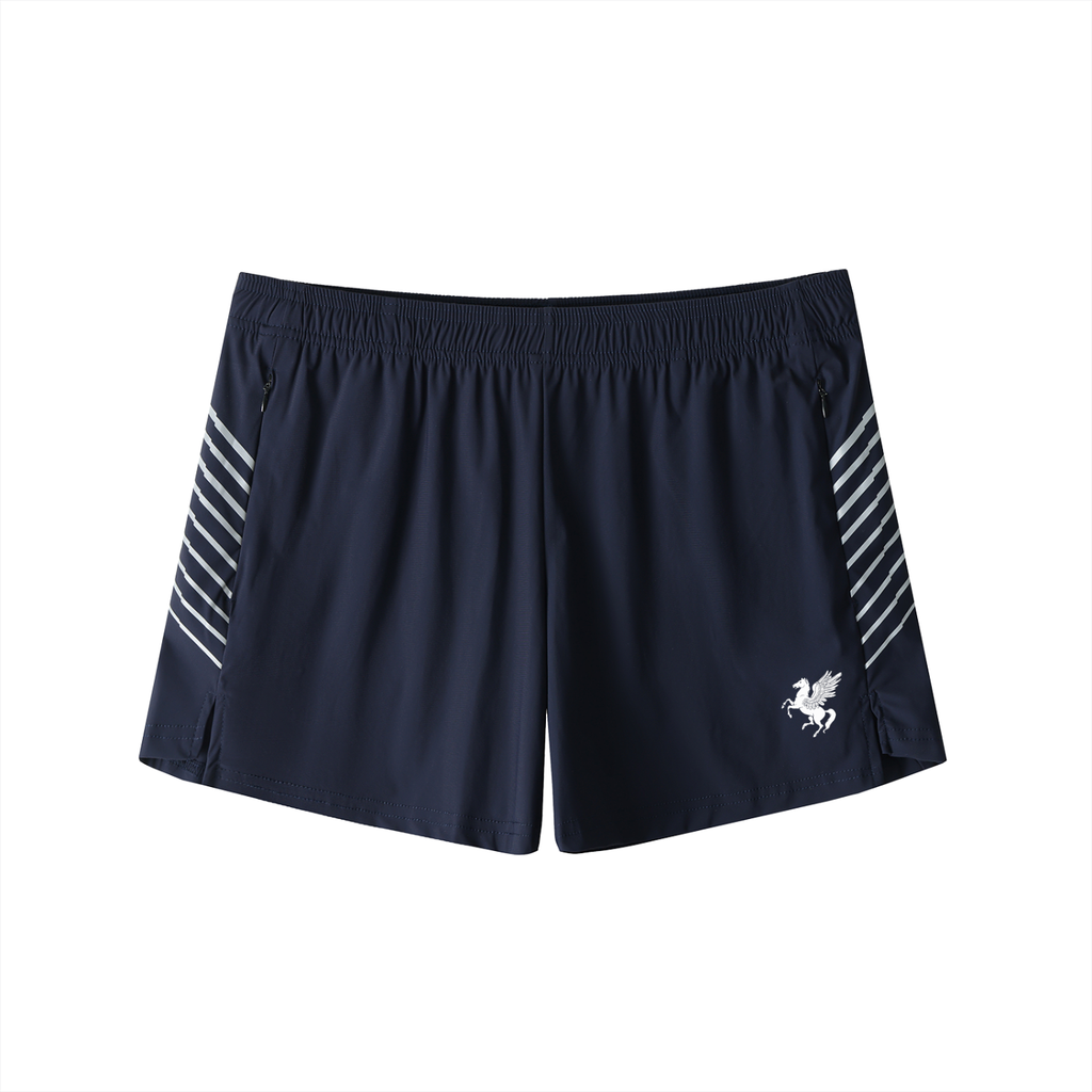 GAFAUDI Men's Side-Stripe Performance Shorts