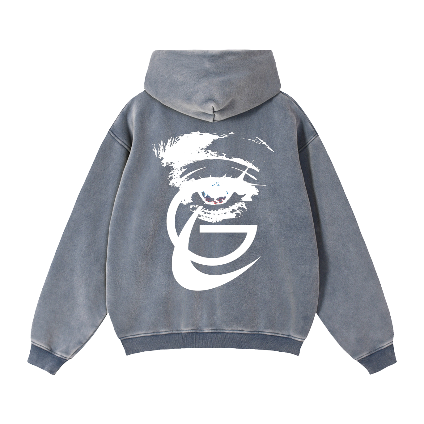 GAFAUDI Zip-Through Boxy Fleece Hoodie