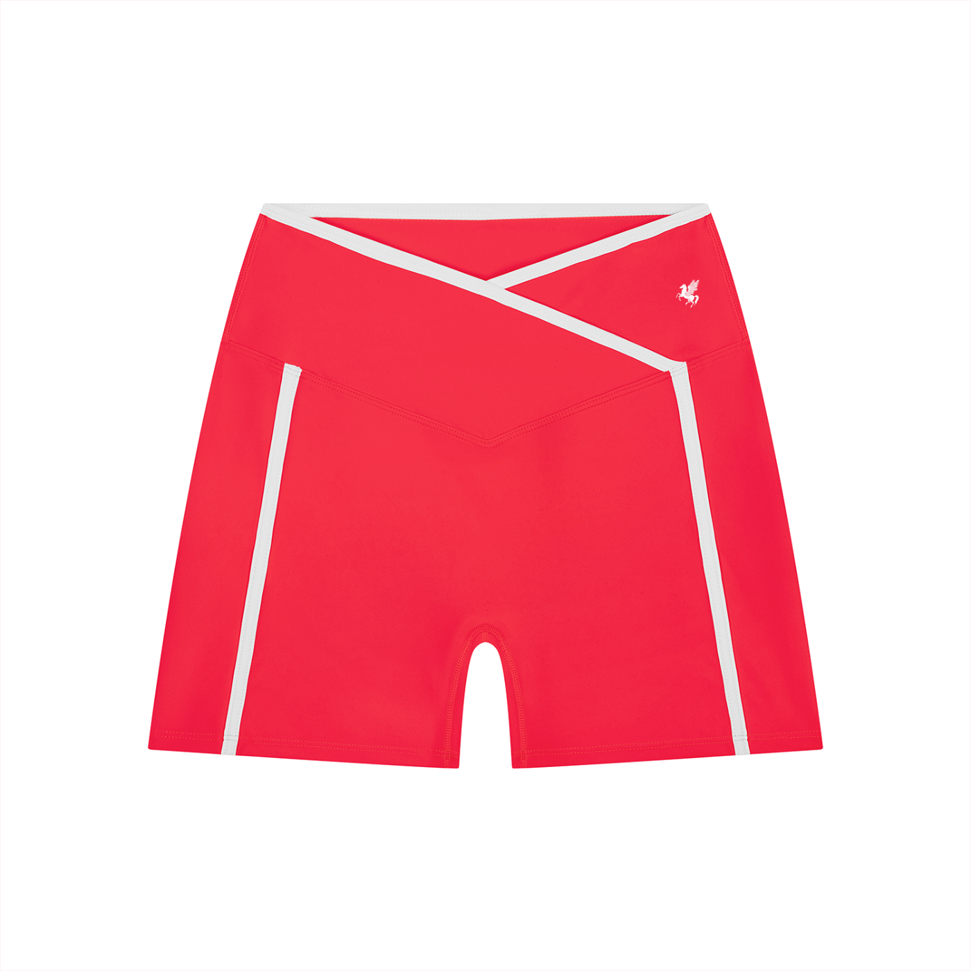 GAFAUDI Women’s High Rise Color Block Yoga Shorts