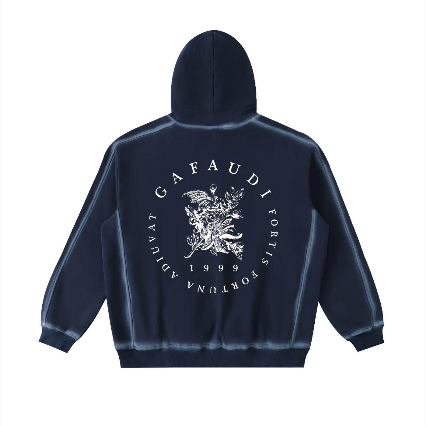 GAFAUDI Sunfaded Edge Fleece Hoodie