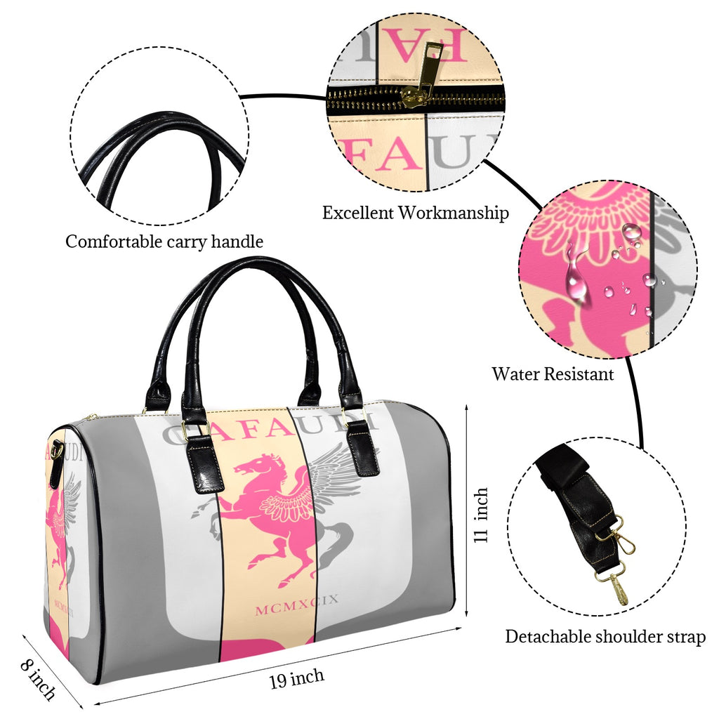 GAFAUDI Leather Travel Bag-Small