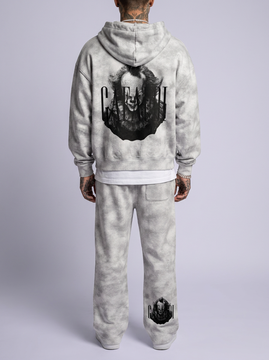 GAFAUDI "Penny Wise" Dirty Washed Fleece Sweatpants
