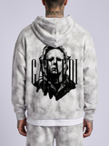GAFAUDI "Michael Myers" Dirty Washed Zip-Up Fleece Hoodie