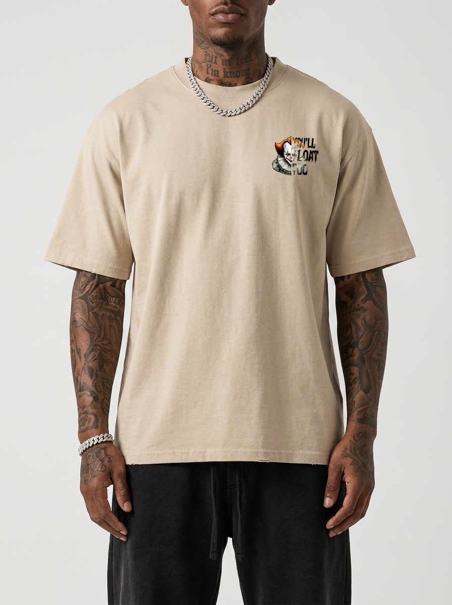 GAFAUDI " Penny Wise" Heavyweight Loose Fit T-Shirt