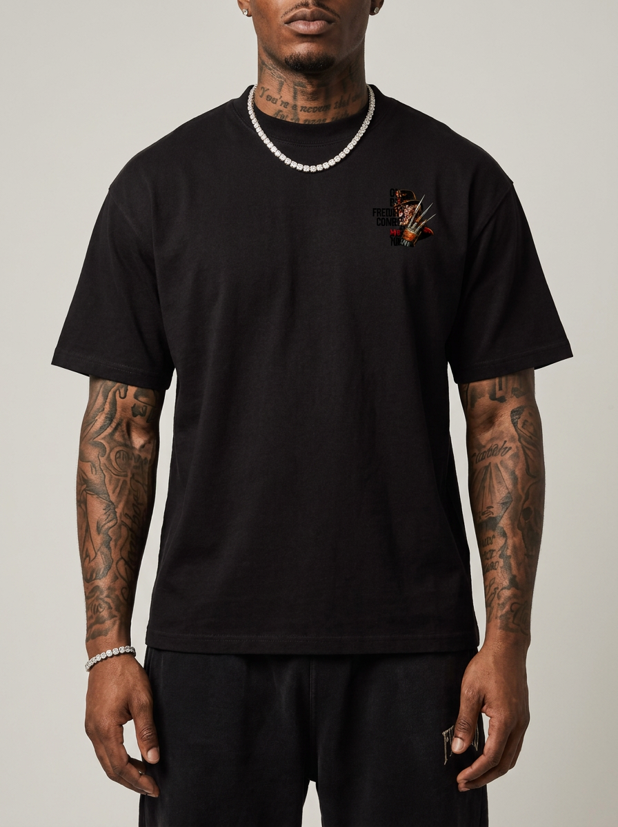 GAFAUDI "Freddy Kruger" Heavyweight Loose Fit T-Shirt