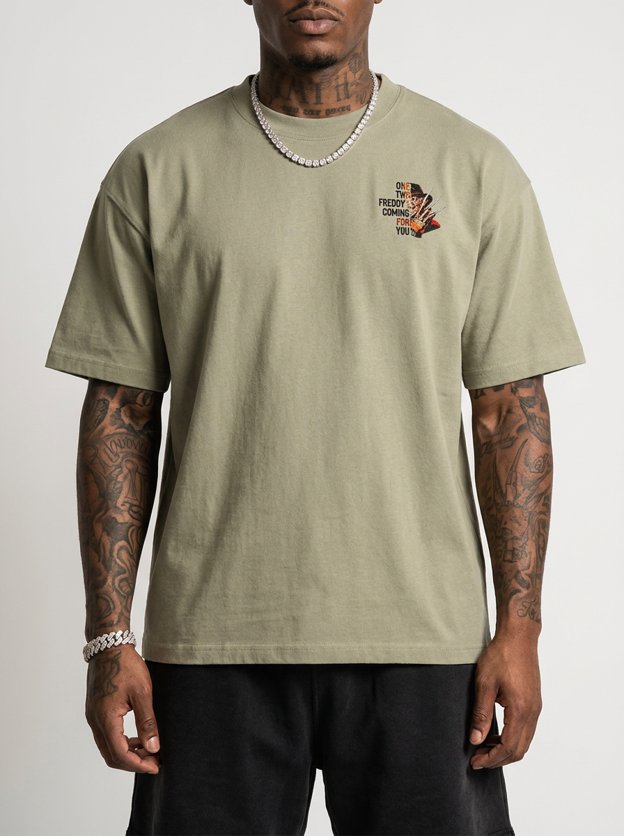 GAFAUDI "Freddy Kruger" Heavyweight Loose Fit T-Shirt