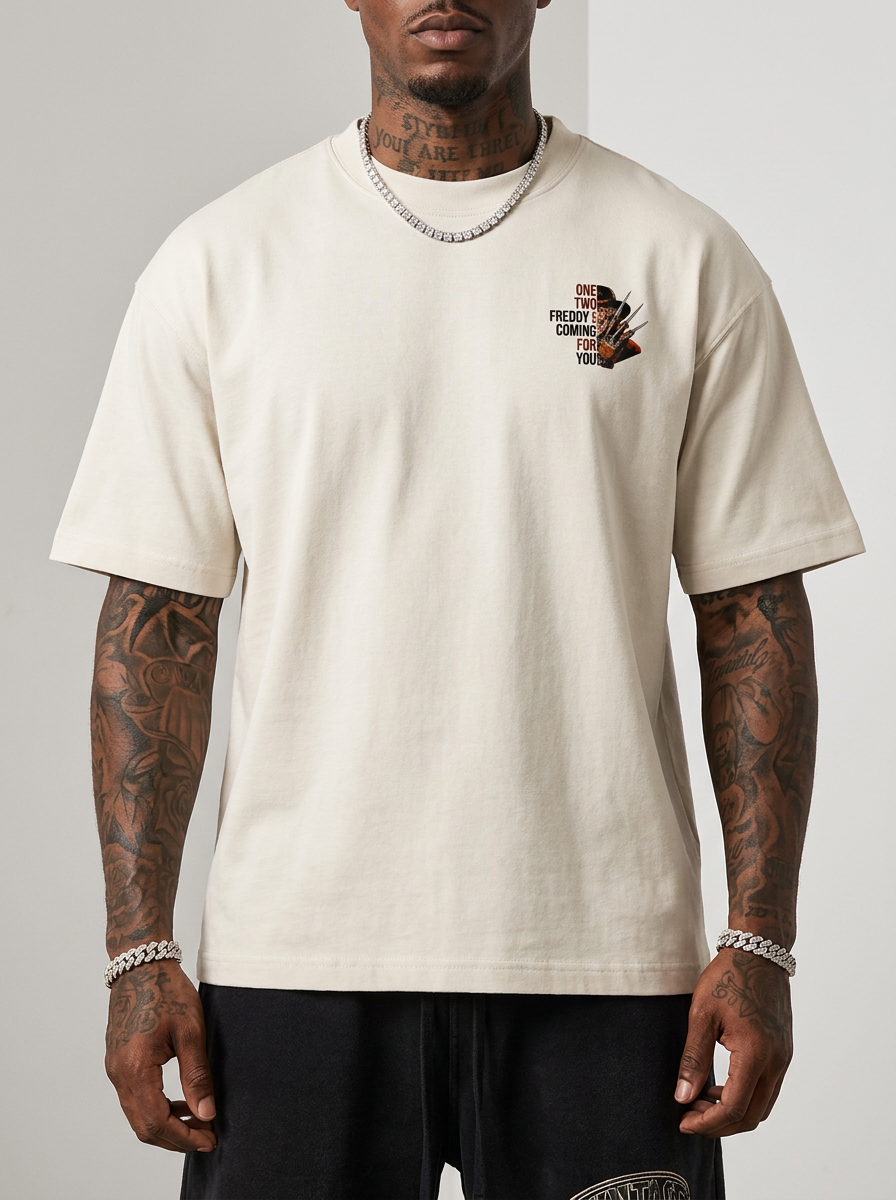 GAFAUDI "Freddy Kruger" Heavyweight Loose Fit T-Shirt
