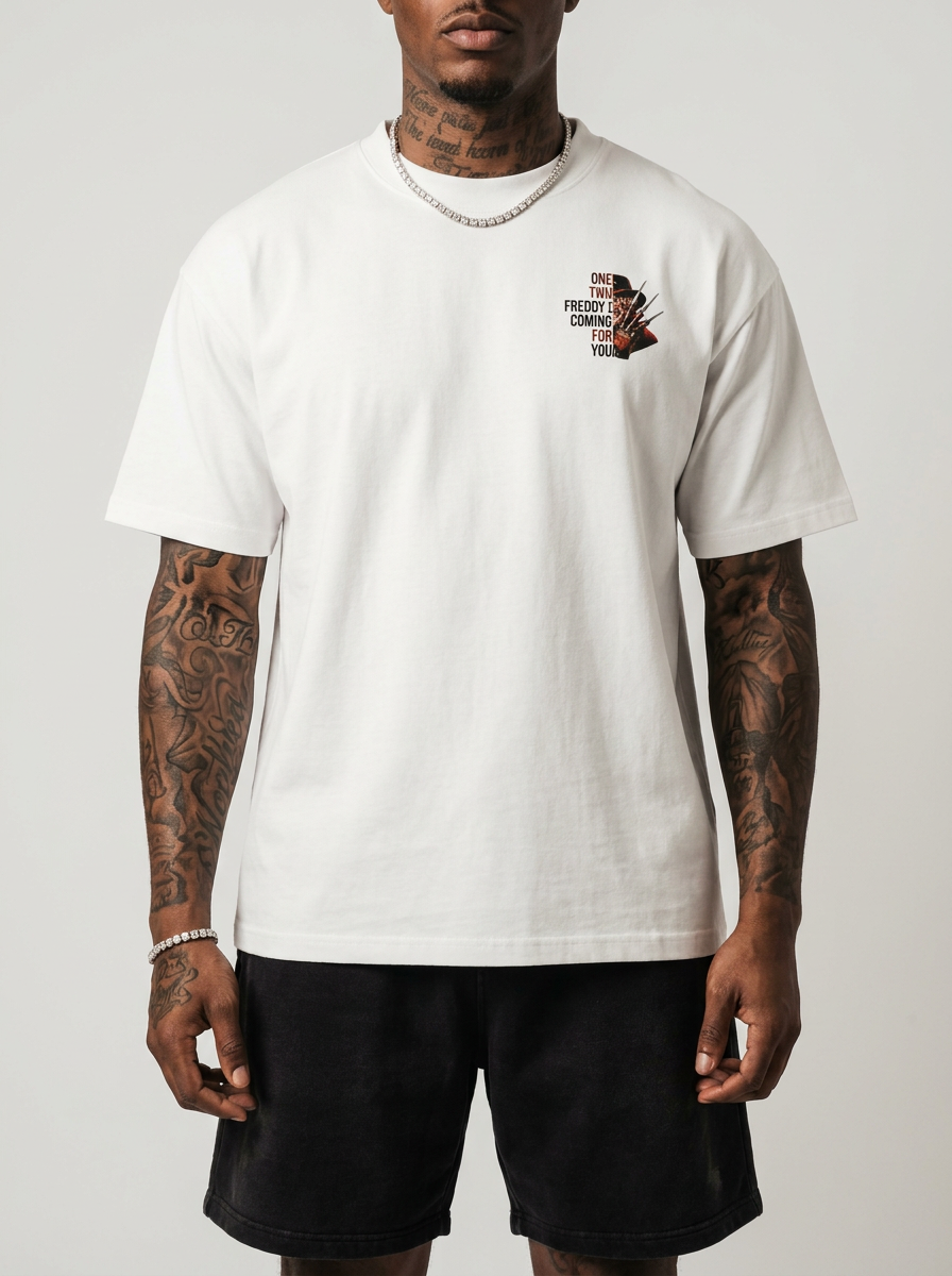 GAFAUDI "Freddy Kruger" Heavyweight Loose Fit T-Shirt