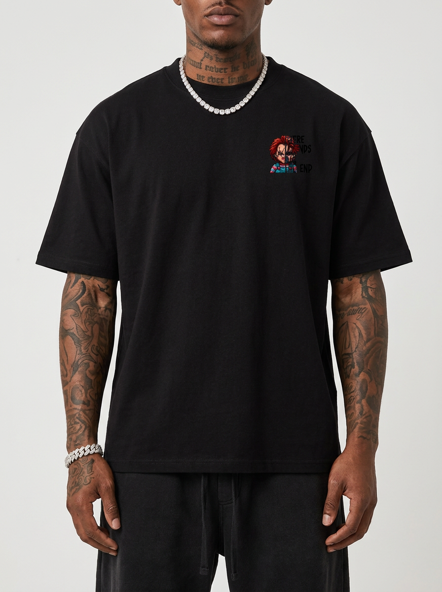 GAFAUDI "Chucky" Heavyweight Loose Fit T-Shirt
