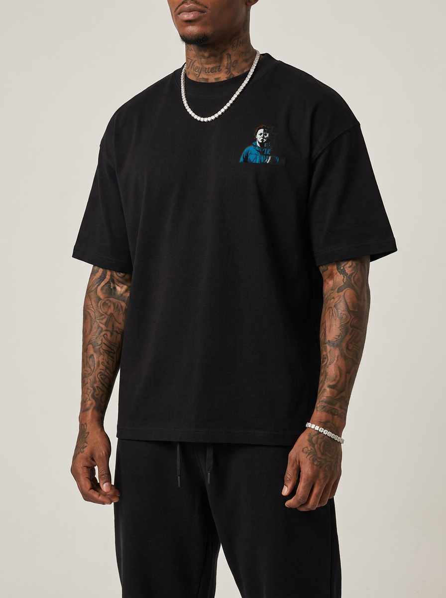 GAFAUDI "Michael Myers" Heavyweight Loose Fit T-Shirt