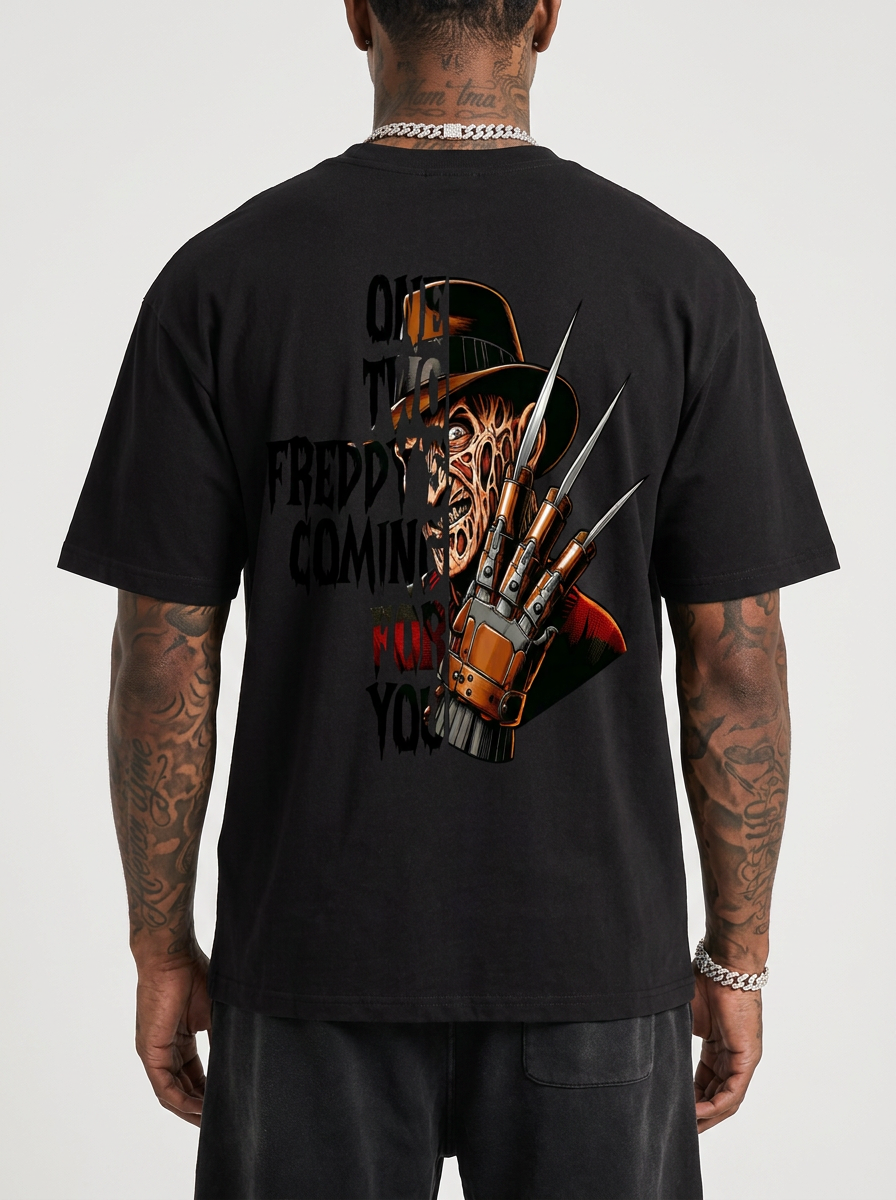 GAFAUDI "Freddy Kruger" Heavyweight Loose Fit T-Shirt