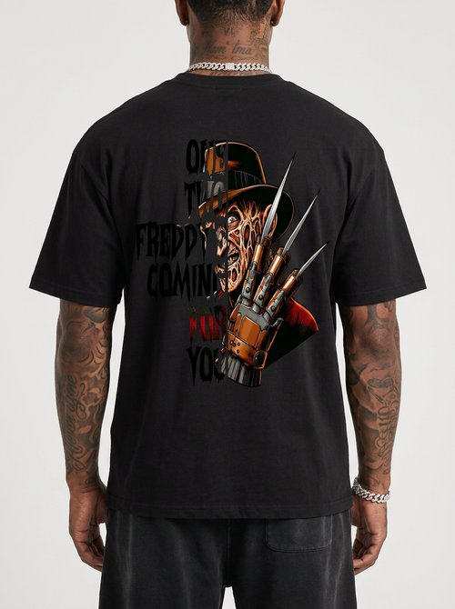 GAFAUDI "Freddy Kruger" Heavyweight Loose Fit T-Shirt