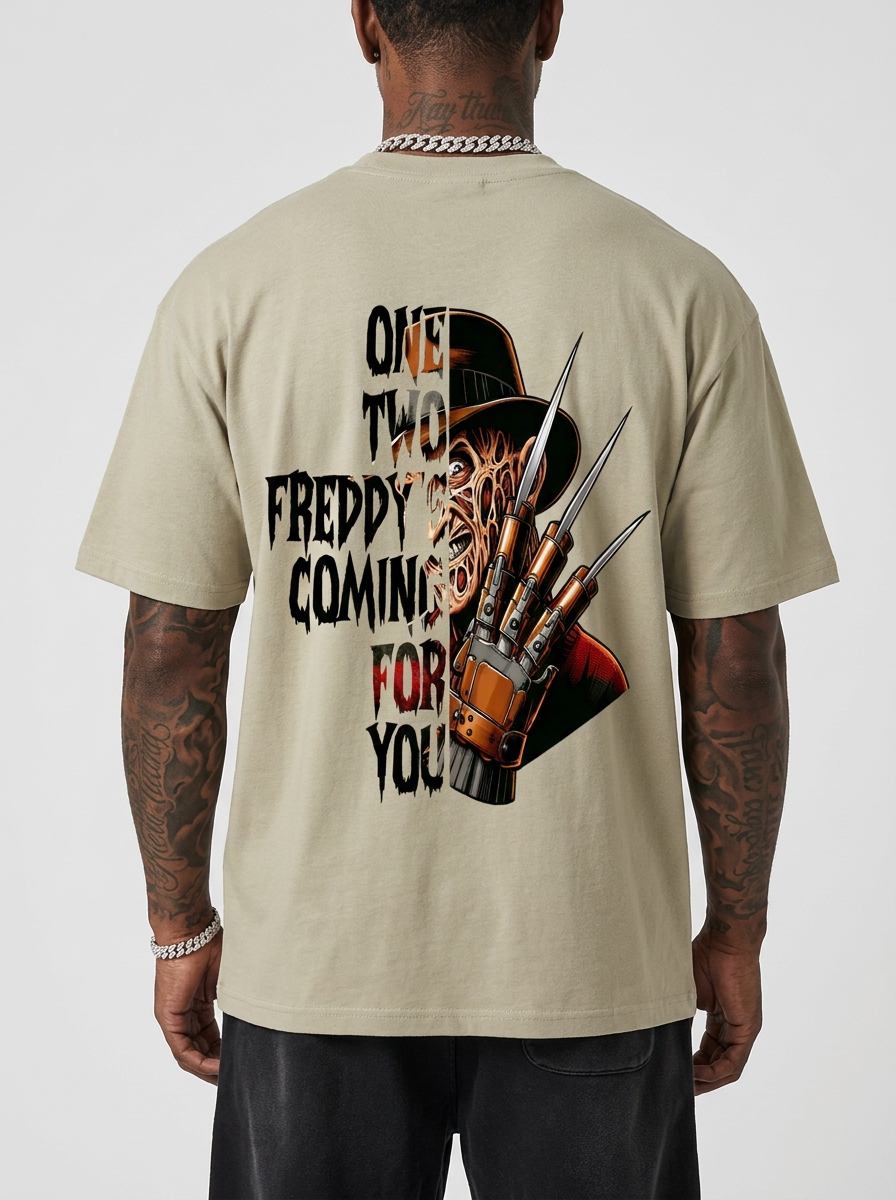 GAFAUDI "Freddy Kruger" Heavyweight Loose Fit T-Shirt