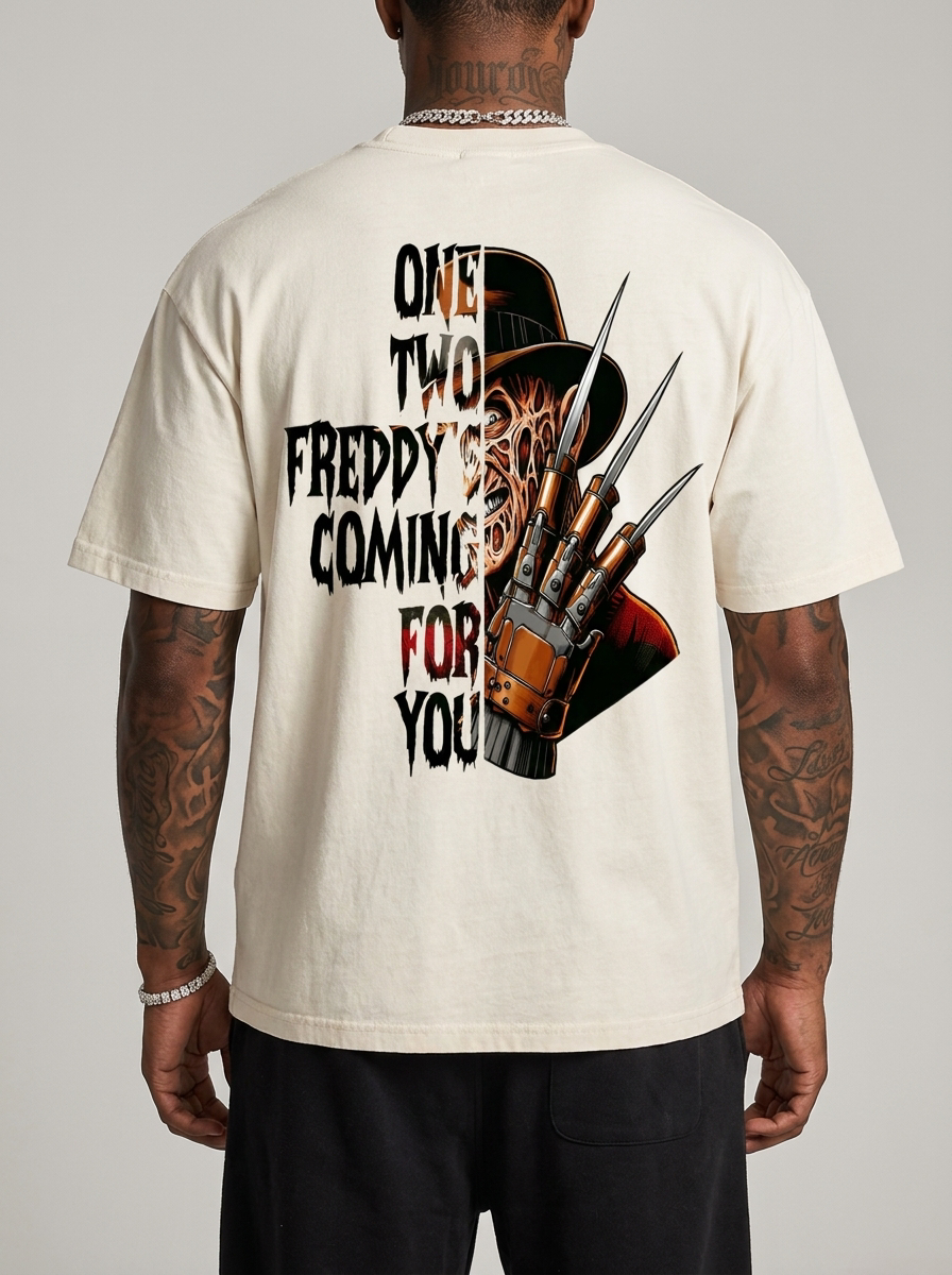 GAFAUDI "Freddy Kruger" Heavyweight Loose Fit T-Shirt