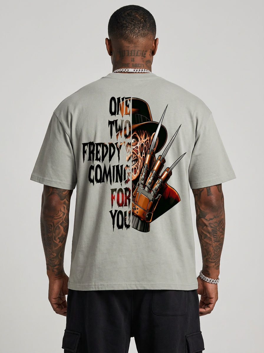 GAFAUDI "Freddy Kruger" Heavyweight Loose Fit T-Shirt
