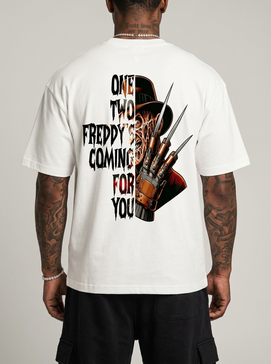 GAFAUDI "Freddy Kruger" Heavyweight Loose Fit T-Shirt
