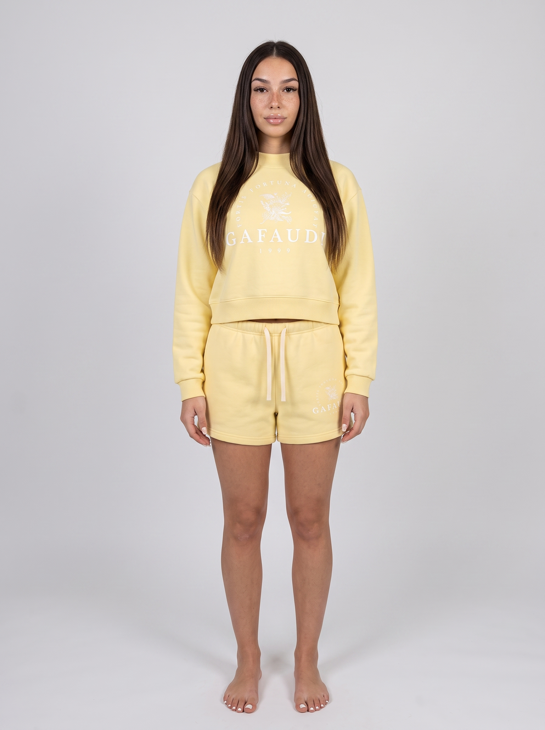 GAFAUDI Essential Fleece Drawstring Sweatshorts