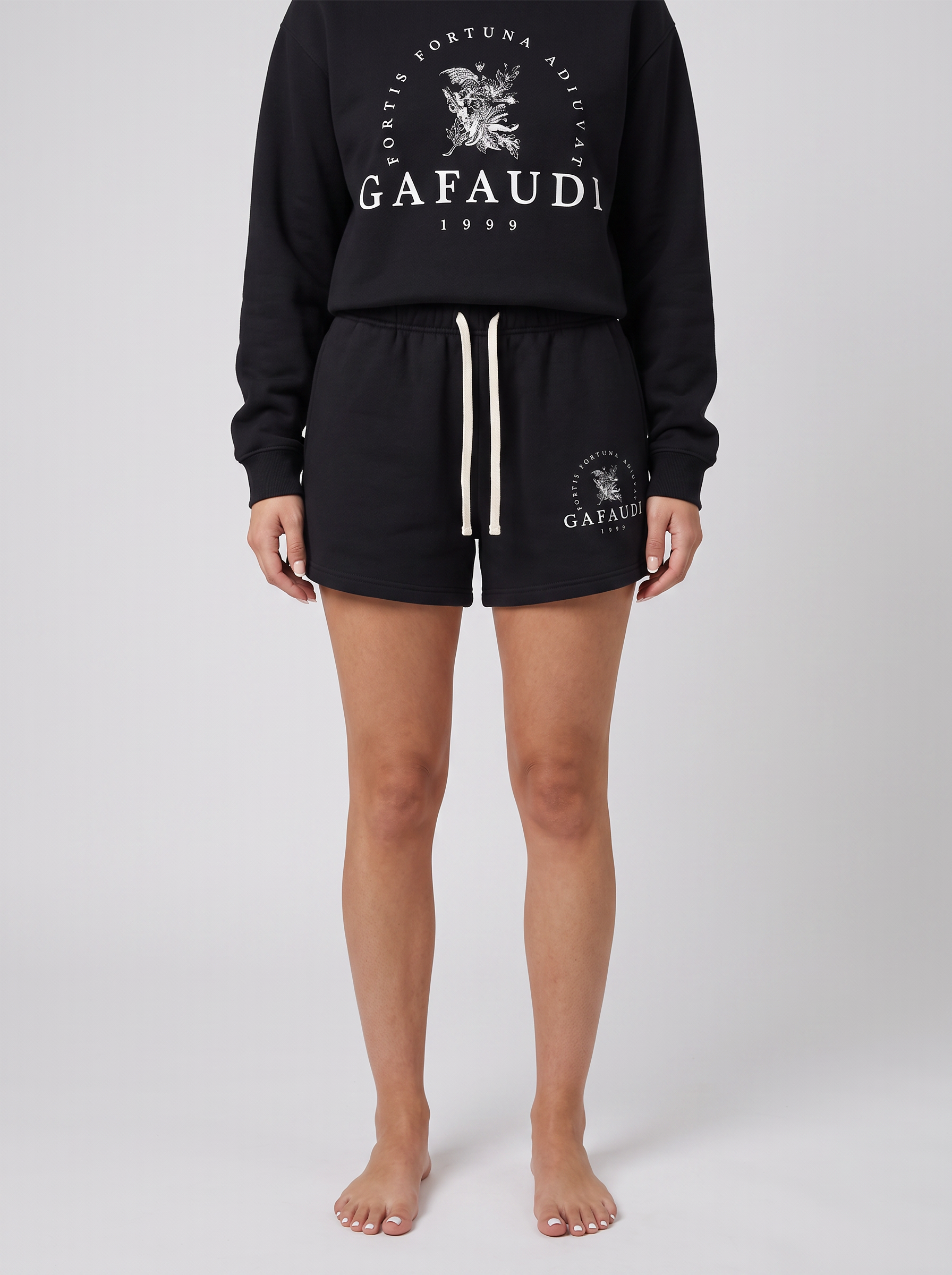 GAFAUDI Essential Fleece Drawstring Sweatshorts