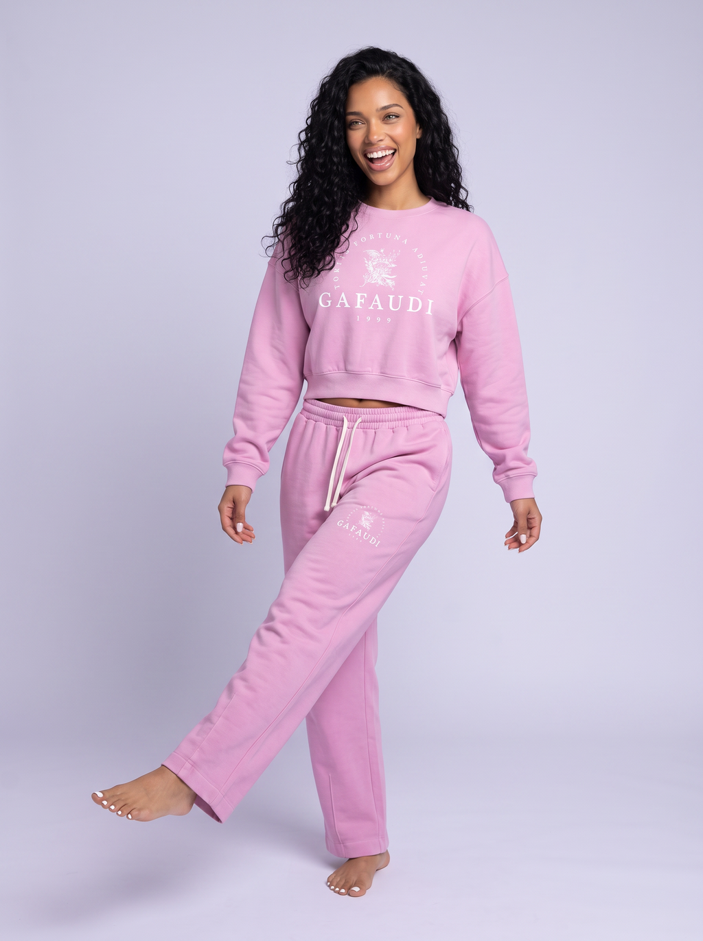 GAFAUDI Vintage Washed Drawstring Sweatpants