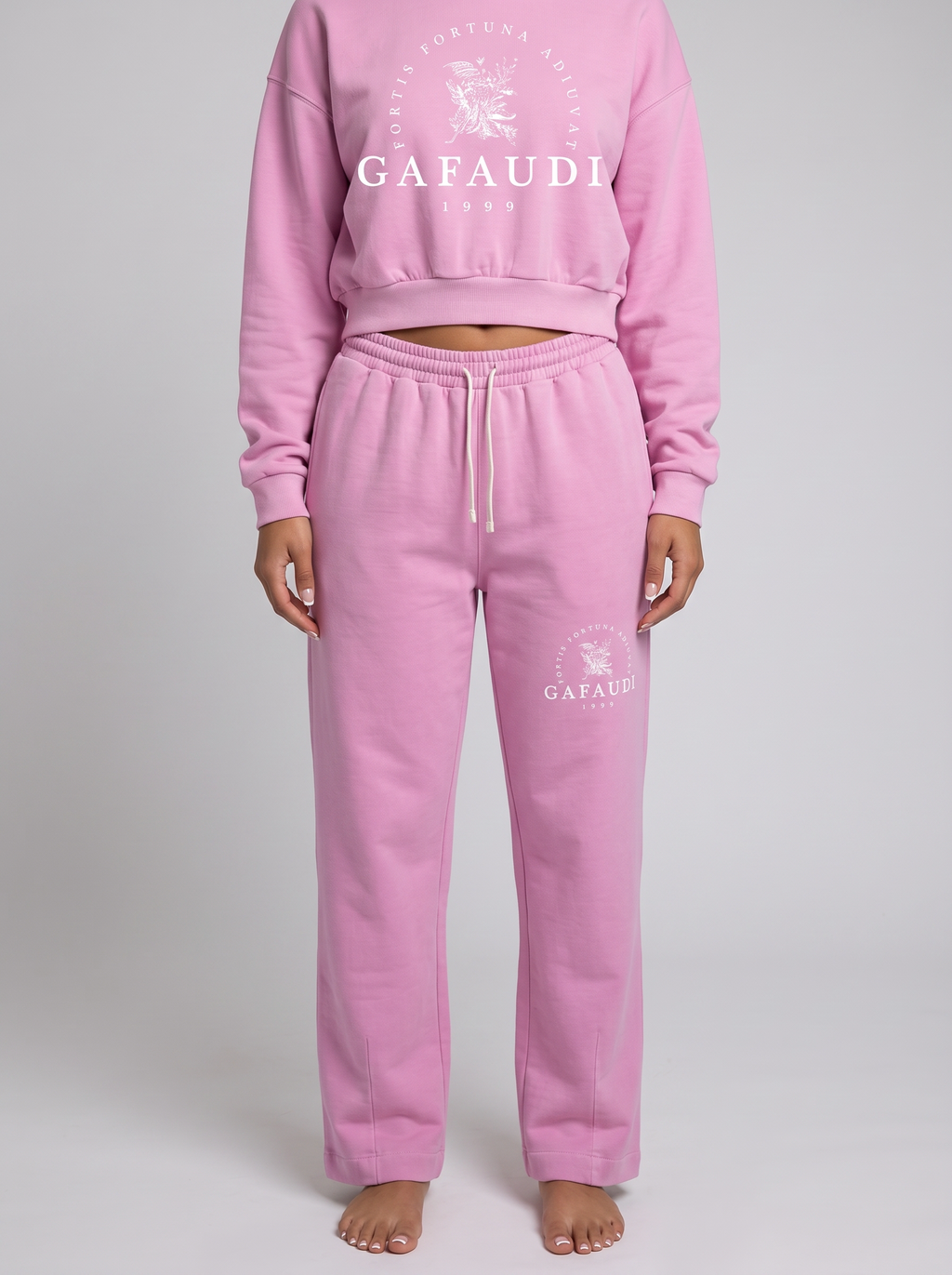GAFAUDI Vintage Washed Drawstring Sweatpants